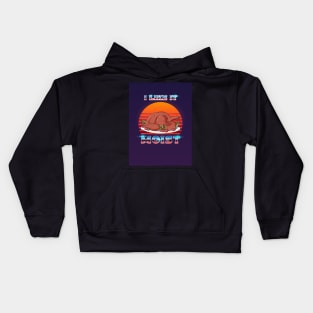 I like it Moist 80s Kids Hoodie